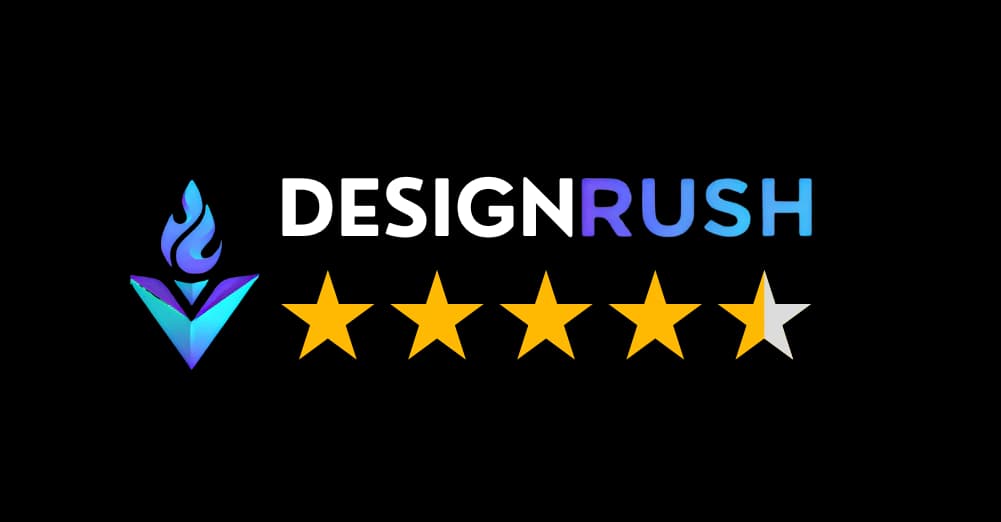 DesignRush agency directory badge